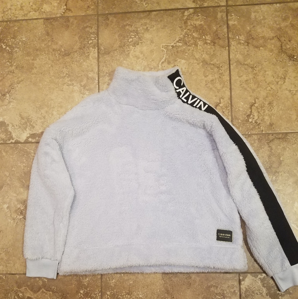Calvin klein fuzzy pullover